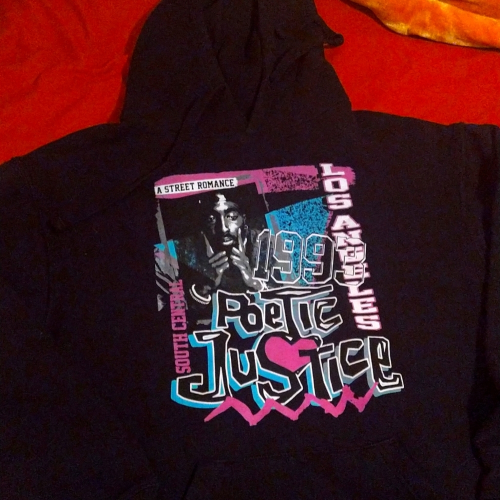 Black hoodie